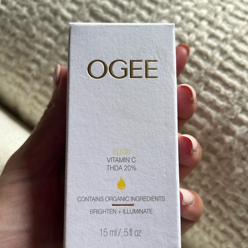 NEW IN BOX Ogee Vitamin C THDA 20% Elixir .5 FL OZ glow